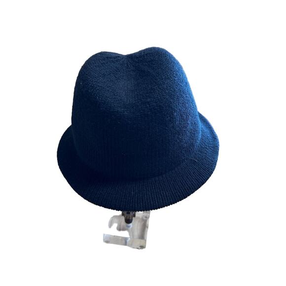 Vintage Knit Black Fedora One Size - Picture 4 of 7